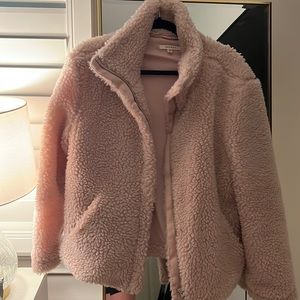 Pacsun Pink Teddy coat